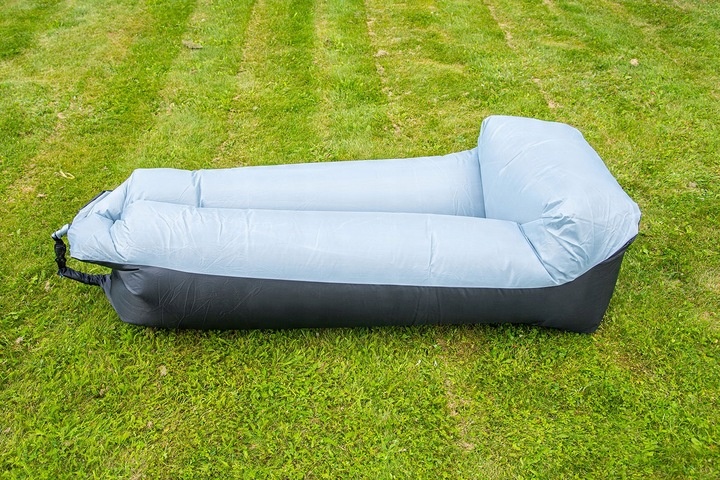 LAZY BAG Air Sofa DMUCHANA Leżak Materac Fotel Na Plażę Z ZAGŁÓWKIEM
