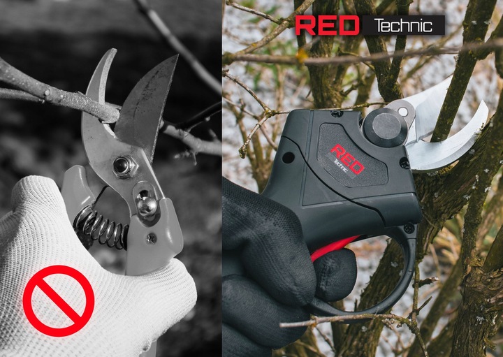 Sekator AKUMULATOROWY Nożyce Elektryczne Akumulatorowe 30mm 20V 2X 2000mAh