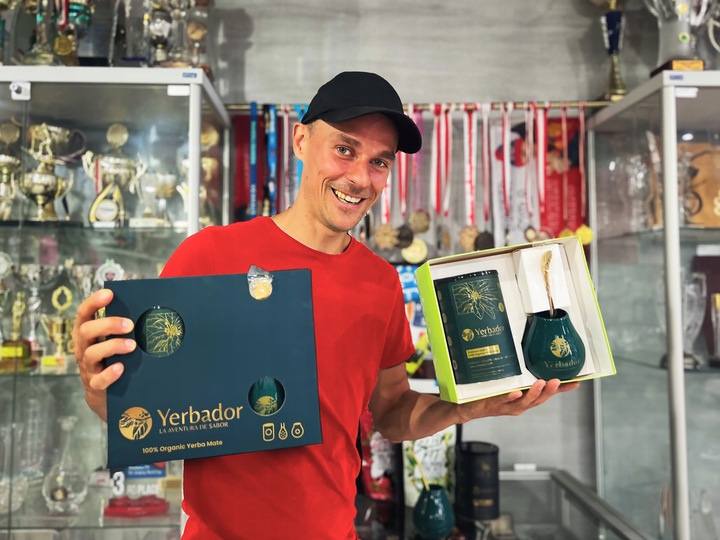 Yerba Mate Zestaw Startowy Yerbador Klasyczne Same Liście Matero Bombilla