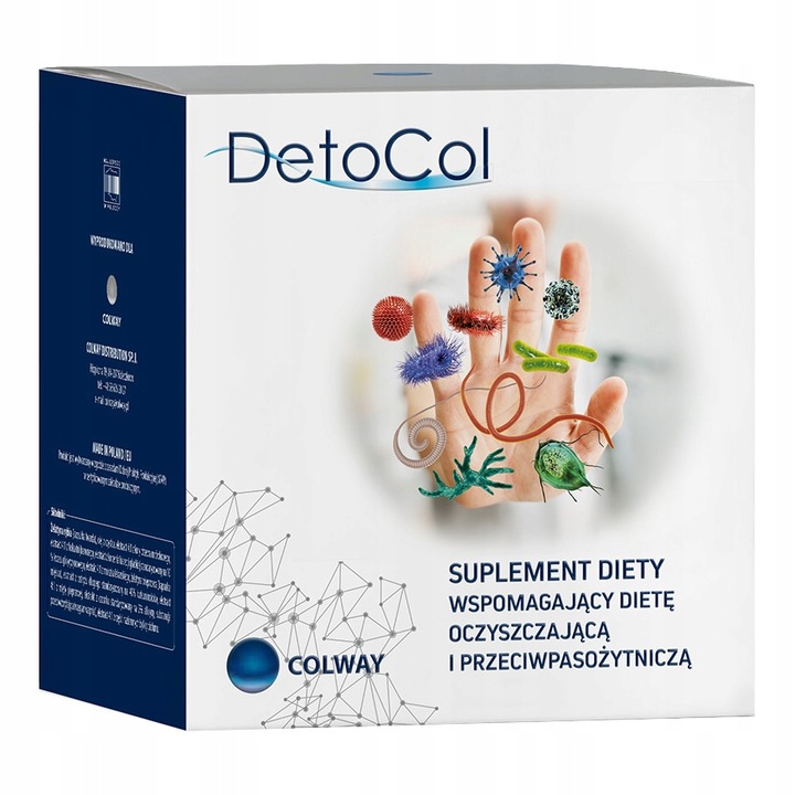2x DetoCol kapsułki 90 szt. - Suplement diety Colway