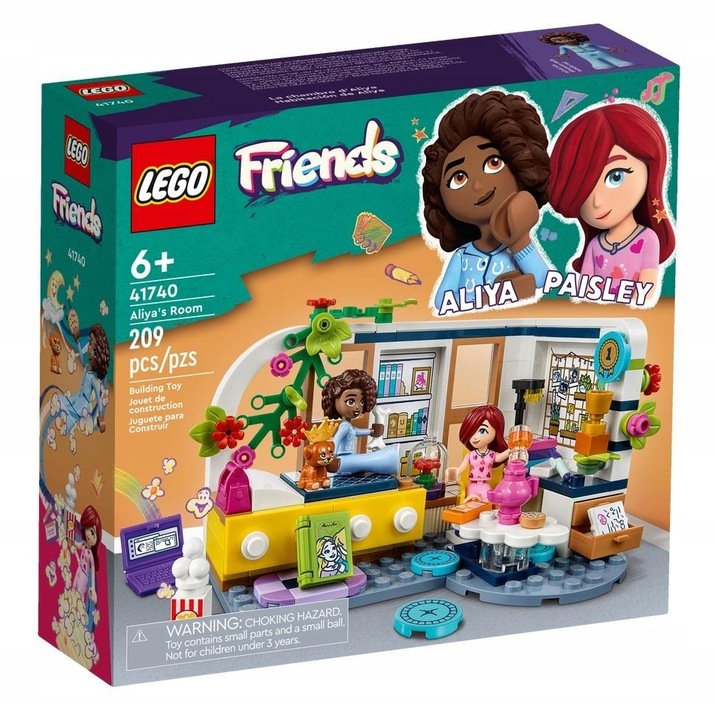 LEGO FRIENDS POKÓJ ALIYI 41740