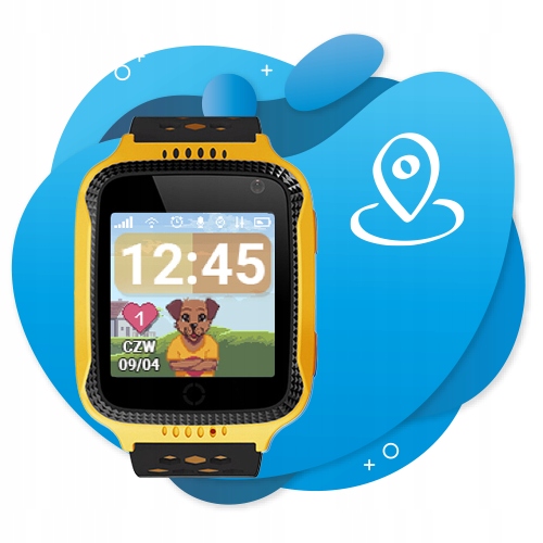 Cyfrowy Zegarek Smartwatch GPS dla dzieci Model:GO