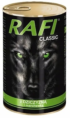 DOLINA NOTECI RAFI CLASSIC mokra karma PUSZKI DLA PSA mix smaków 14x1240G