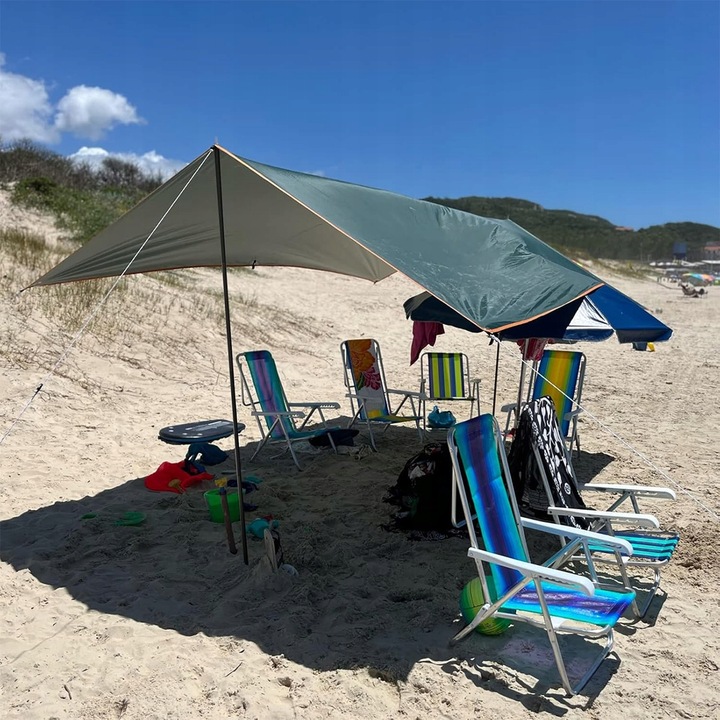 2x MASZT DO TARPÓW SŁUPKI KONSTRUKCJA DO PLANDEK PODPORY STOJAKI TARP 200CM