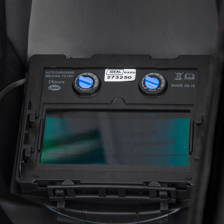 Przyłbica automatyczna Ideal ADF-1900 BLACK MIG MMA TIG SZLIFOWANIE