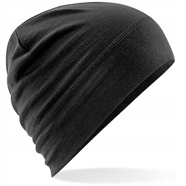 CZAPKA TERMOAKTYWNA WEŁNIANA WEŁNA MERYNOSA MERINO DAMSKA MĘSKA BEANIE
