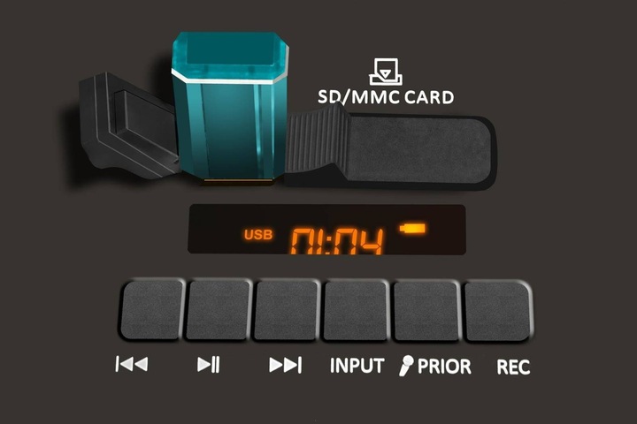 Głośnik przenośny z mikrofonem Novox MOBILITE GREEN