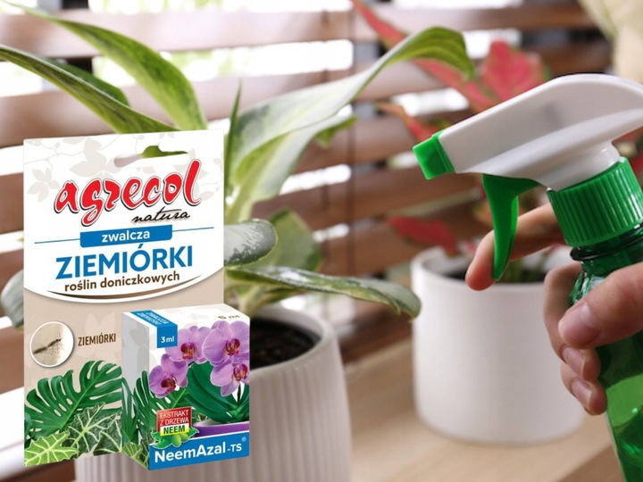 NEEMAZAL TS Owadobójczy 3ml + Żółte lepy 12szt. na Ziemiórki Mszyce