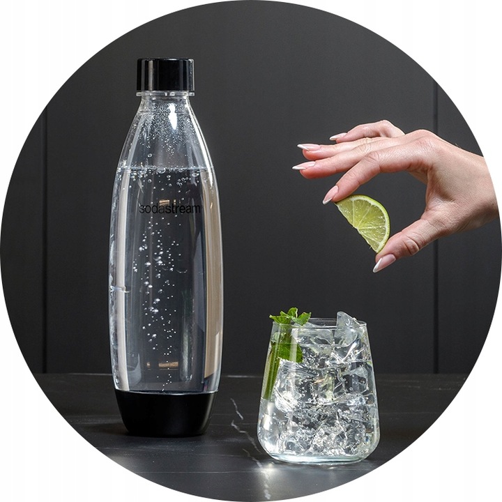 Saturator do wody gazowanej Sodastream ART + Nabój z gazem CO2 + Butelka 1L