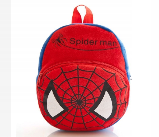 Plecak przedszkolny pluszowy Spiderman