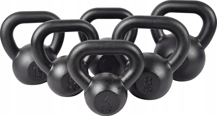 12 kg KETTLEBELL Kettle Odważnik HANTLA Żeliwna PL