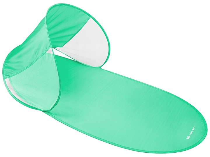 MATA PLAŻOWA Z DASZKIEM SKŁADANA 145 X 70 CM BIWAK