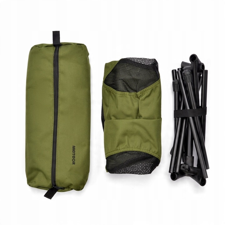 Krzesło składane Meteor Schelp khaki