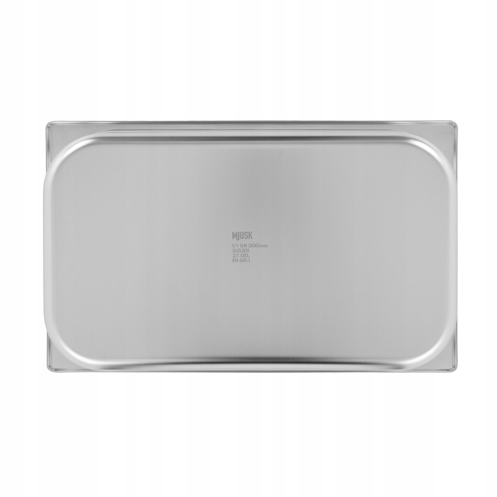 POJEMNIK GASTRONOMICZNY GN 1/1 200 mm STAL NIERDZEWNA 25.6 L MJUSK