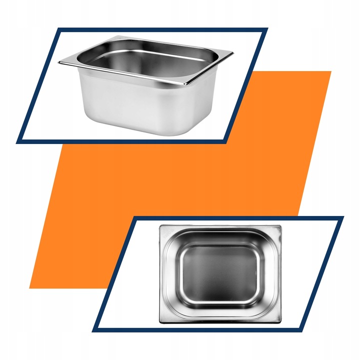 POJEMNIK GASTRONOMICZNY ZE STALI NIERDZEWNEJ GN 1/2 150 YG-00264v