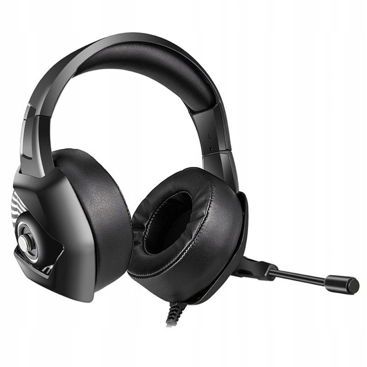 ONIKUMA K6 SŁUCHAWKI GAMINGOWE DLA GRACZY RGB LED MIKROFON PC PS4