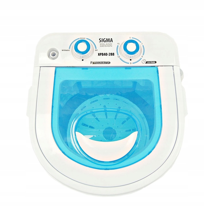 Mini Pralka Wirówka Domowo Turystyczna 4kg + 1,5kg Przenośna Działkę Lekka