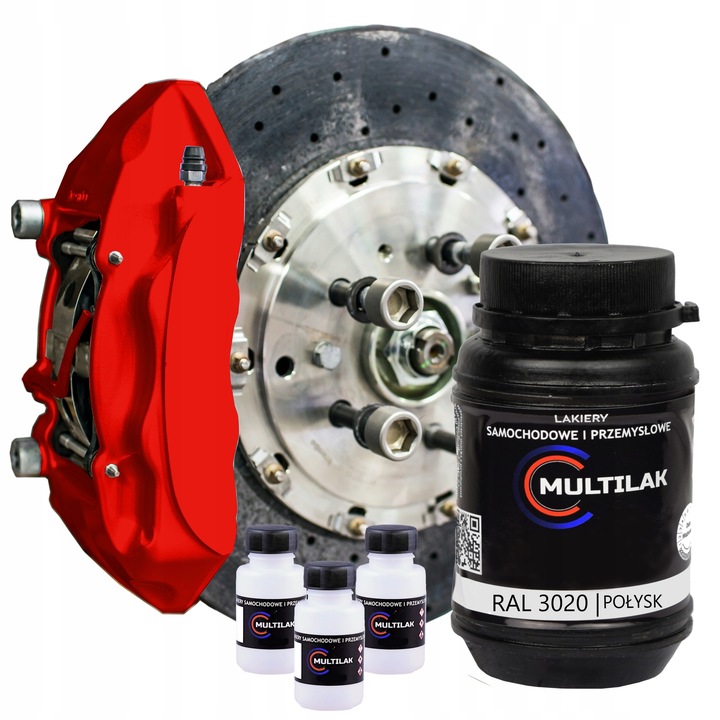 Lakier do zacisków hamulcowych RAL 3020 połysk