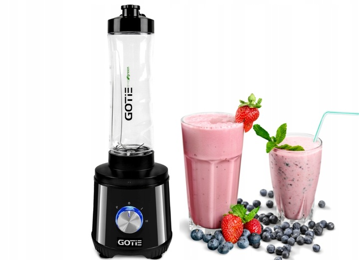 Robot kuchenny Malakser czarny GBW-1000C 400W rozdrabniacz młynek smoothie
