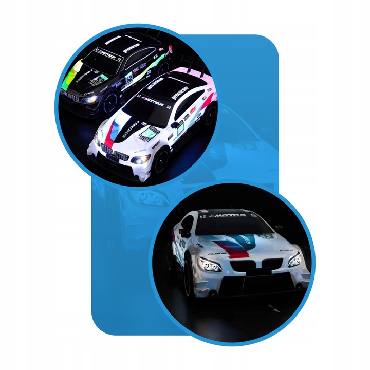 SAMOCHÓD ZDALNIE STEROWANY RC Drift Duży 4x4 AUTO NA PILOT DO DRIFTU LED