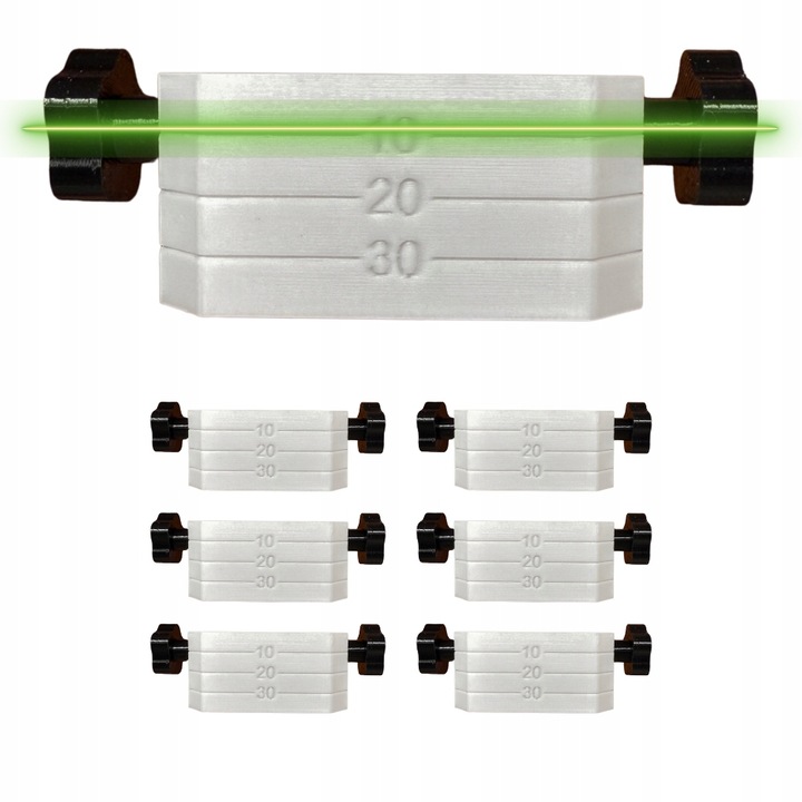 6 x Uchwyt do poziomowania sufitu podwieszanego PROFIL CD60 ES short g-k gk