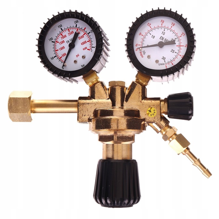 REDUKTOR REGULATOR CIŚNIENIA GAZU CO2 ARGON SATRA S-ACO2R