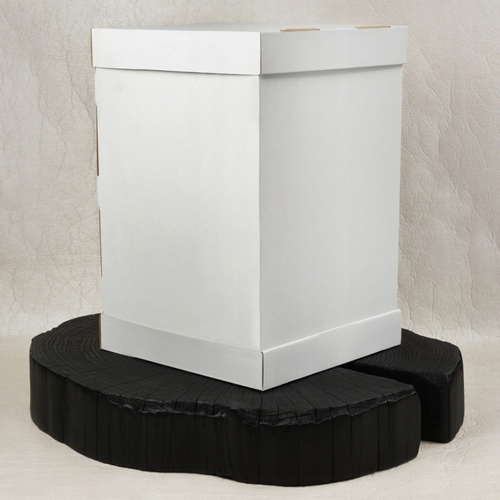 Karton pudełko na wysoki tort pietrowy 24,5x24,5x30 cm