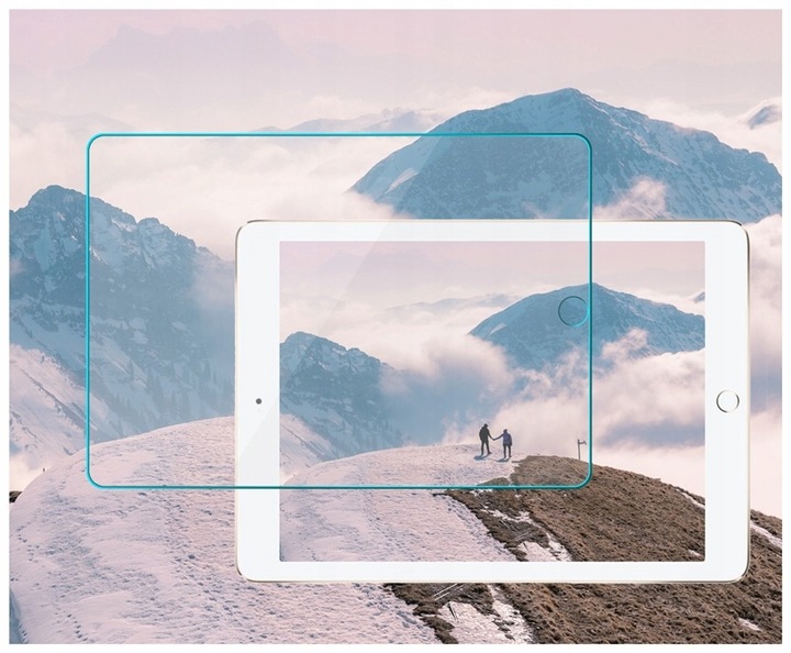 2x SZKŁO 9H do iPad 6 2018 9.7 I iPad 5 I iPad Pro I iPad Air I iPad Air 2