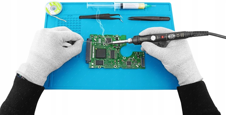 LUTOWNICA PRECYZYJNA S601A + GROT DO TAŚM FLEX LCD