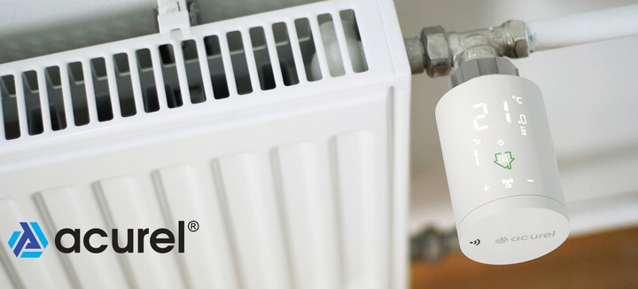 Głowica Termostatyczna Grzejnika Termostat Sterownik SMART Zigbee 3.0 Tuya