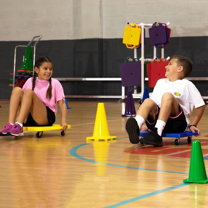 Deskorolka Terapeutyczna Pełzak Floor Surfer Deska platforma na kółkach 1s