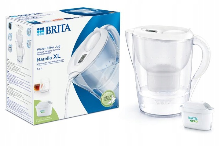 Dzbanek filtrujący Brita Marella XL 3,5 l biały+filtr wkład Maxtra PRO