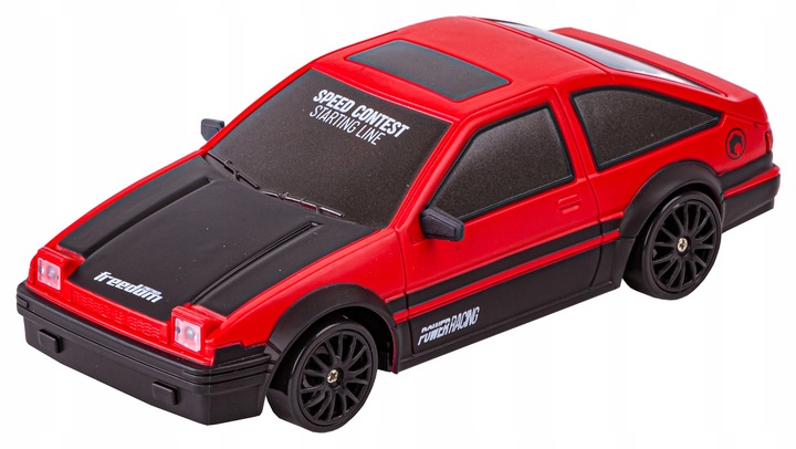 Samochód RC Wyścigowy Auto do DRIFTu napęd 4x4 2,4GHz TOYOTA światła DRIFT