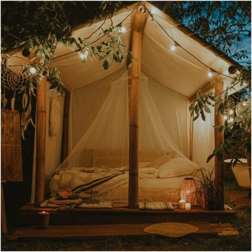 Oświetlenie 10m x10 E27 LED na płot altankę domek