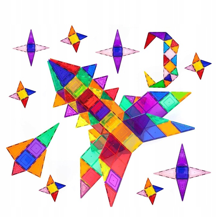 BEZPIECZNE KLOCKI MAGNETYCZNE DLA DZIECI