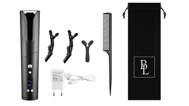 Lokówka BEZPRZEWODOWA AUTOMATYCZNA CERAMICZNY WAŁEK Curly Beauty Limited