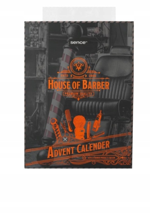 Sence Collection House Of Barber kalendarz adwentowy z kosmetykami men