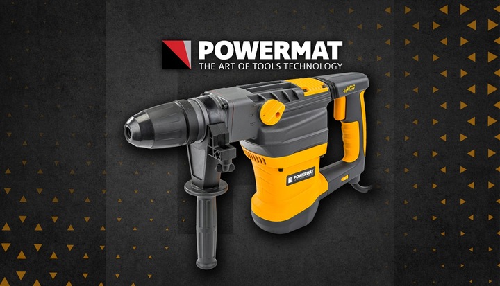 MŁOT UDAROWY OBROTOWY SDS MAX 2800W 18J WALIZKA ZESTAW REGULACJA OBROTÓW