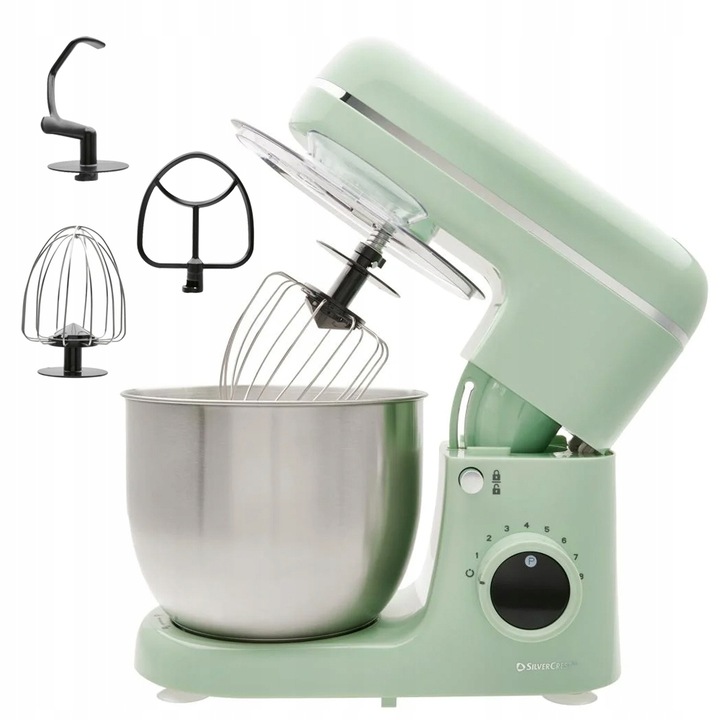 ROBOT KUCHENNY PLANETARNY SILVERCREST SKM 600 E1 MIKSER WIELOFUNKCYJNY