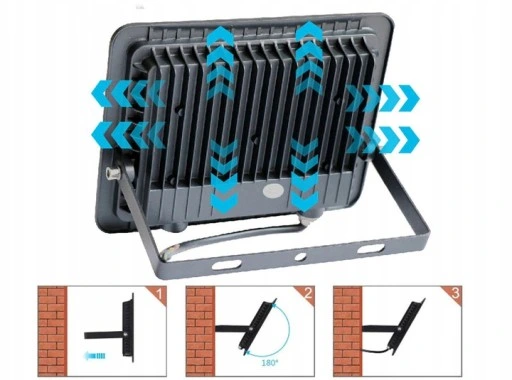 HALOGEN Naświetlacz LAMPA LED 20W IP65 Reflektor