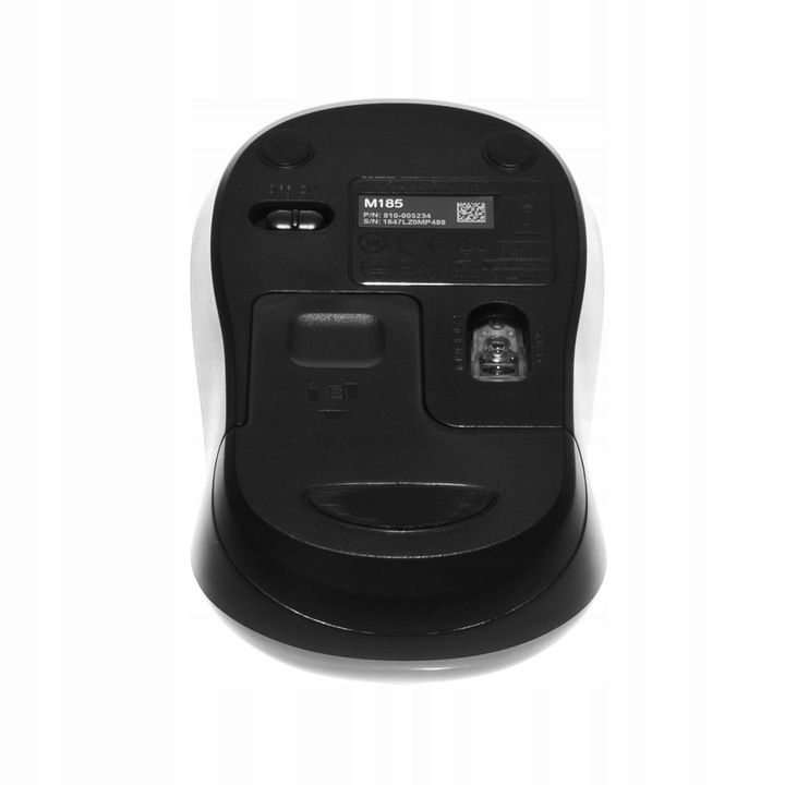 LOGITECH M185 Szara mysz bezprzewodowa