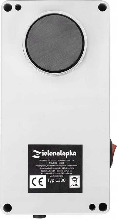 Potężny odstraszacz gryzoni, cichy, trzy głośniki, moc