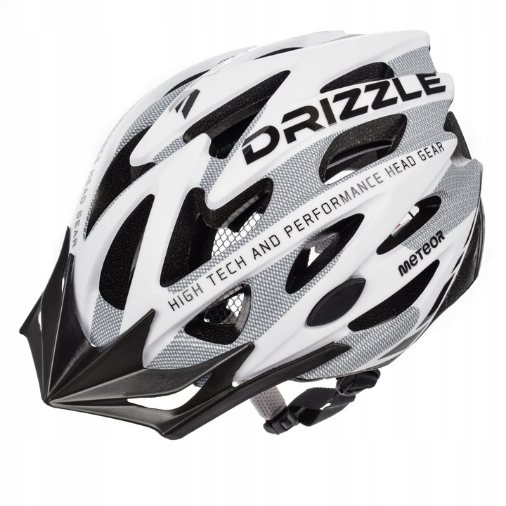 Kask rowerowy z daszkiem lekki regulowany rower Meteor Drizzle XL 61-63 cm