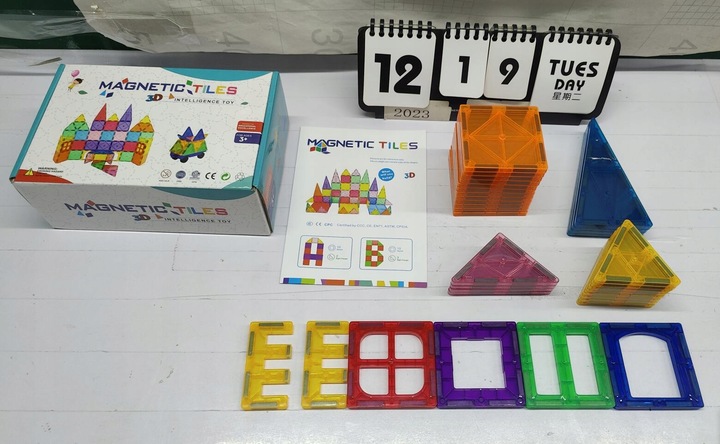 BEZPIECZNE KLOCKI MAGNETYCZNE DLA DZIECI