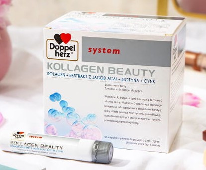 Doppelherz system KOLLAGEN BEAUTY kolagen ampułki 30 ampułek