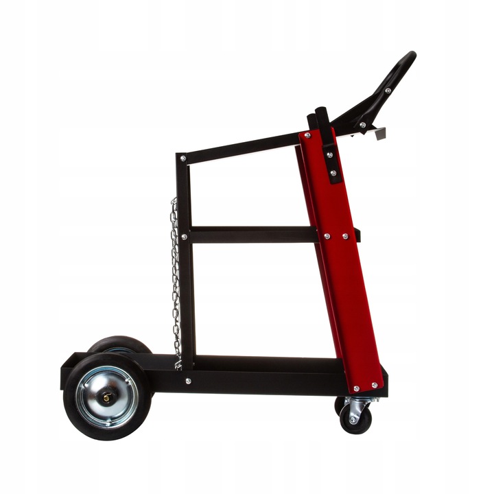 WÓZEK. SPAWALNICZY. DO SPAWAREK z półką na butle METALOWE KÓŁKA POD MIGOMAT