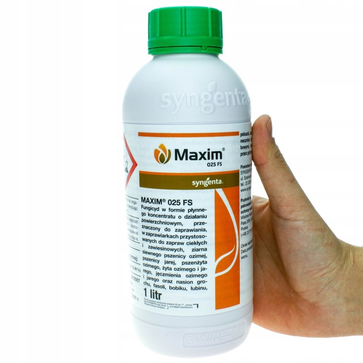 Maxim 025 FS 1L SYNGENTA - zaprawa do nasion o szerokim zastosowaniu