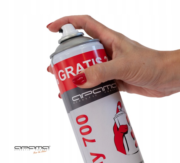 Klej w sprayu do paneli akustycznych pianek mocny uniwersalny trwały