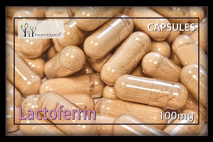 LAKTOFERYNA LACTOFERRIN 95% 60 kaps PERFEKCYJNA JAKOŚĆ