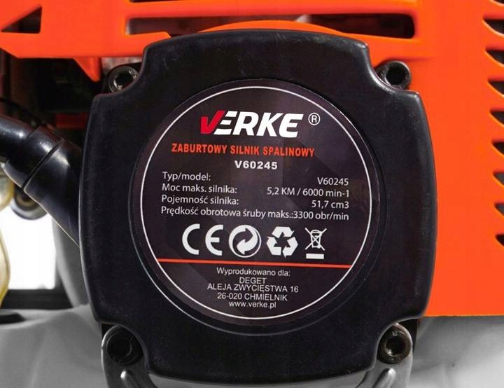 Deget V60245 Silnik spalinowy zaburtowy 5,2 KM V60245 SILNIK SPALINOWY